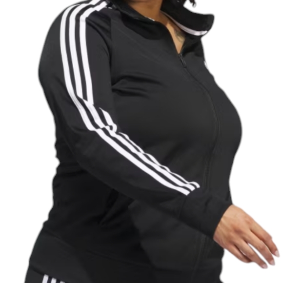 Women's | NWT adidas | Track Jacket | Black & White | Plus Size 4X - Picture 8 of 11